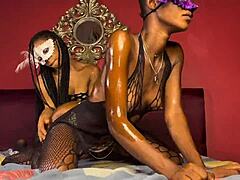 two slim teens play then get hardcore with big black dicks 😏