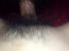 Feeling the passion as I fuck my wife in the middle of the night from POV.