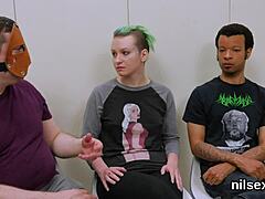 naughty kitten in asshole asylum for treatment.