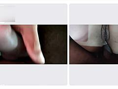 Amateur Anal Assfucking Couldn't Hold Back from Horniness, Came in 1 Minute on Video Call