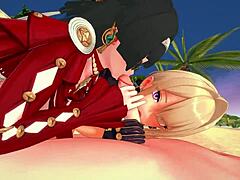 Astra Yao and Evelyn in 3D hentai uncensored