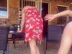 my friend's wife cheats with blowjob and pussy licking in homemade video.