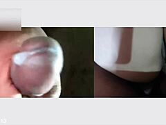 Amateur Anal Assfucking Couldn't Hold Back from Horniness, Came in 1 Minute on Video Call