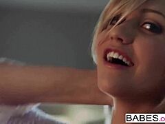 Mia Malkova Licks Hairless Pussy, Ass, and Tits in Babes Honey Scene