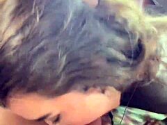 canadian blonde eden ivy gets mouth fucked!