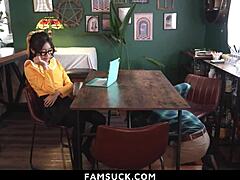 Step-Siblings Compete To Cum First! 🔥