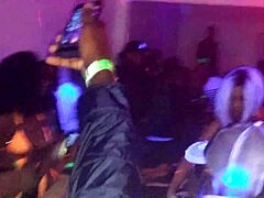 cherise roze strips at halloween party in phila