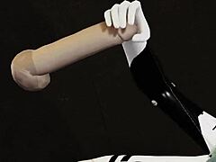 Rei Ayanami says, 'I love sucking this cock in 3D porn'