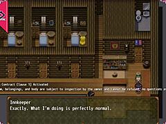 Girl Signs Contract With Demon! Now She Must Obey His Every Desire In Hentai Game!