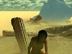 Lara and Sheva embark on a dorky exploration adventure.