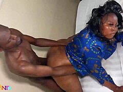 Stepmother struggles with big long cock.