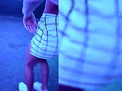 Wild sex in uber after party