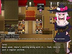 Girl Signs Contract With Demon! Now She Must Obey His Every Desire In Hentai Game!