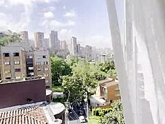 Tricking my girlfriend with my horny stepsister at home