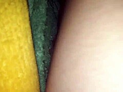 In this japanese amateur video, a skinny asian fuck doll masturbates with toys, cumming twice in a rough cumshot session.