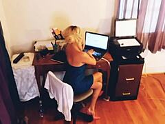 Beautiful blonde babes in heels perform sexy stripteases in this compilation