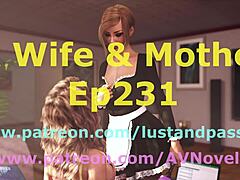 a wife and stepmother share family moments