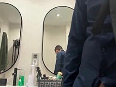 Hung daddy says, I'm jerking off hard.