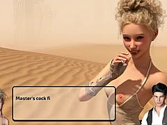 Blonde's Shaved Pussy In Demo