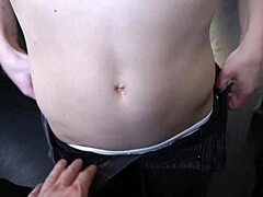 stepdaughter gives blowjob to keep quiet in college