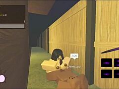 Latina Gets Filled by BBC in Roblox