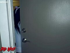 That wolf costume hides a wild pussy fuck.