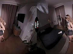 I'm in dark room vr, cleaning up on aisle dick with blowjob