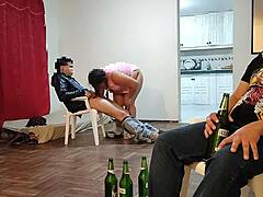 I boldly fucked my friend's wife in cowgirl while he watched the game.