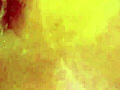 Tattooed horny hot 19-year-old with natural tits in oral and masturbation