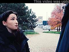 this young student gets an anal lesson in lingerie and tattoos