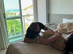 i woke the tourist with oral and a hard dick to fuck her nicely