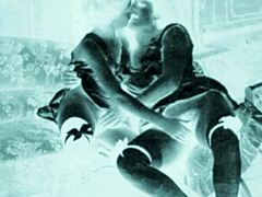 These vintage drawings are antique and have a retro feel to them.