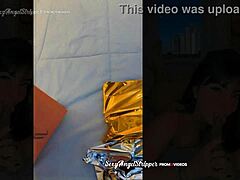 Hot Latina Tries On Sexy Outfits In Public Fitting Room