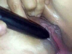 Hot neighbor with big clit