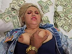 beautiful latina sells her services for cash