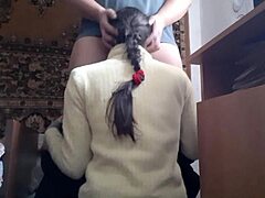 we have gentle sex with some hard spanking and licking