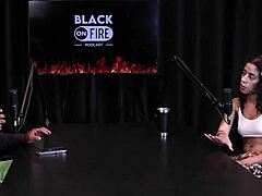 bibi hourani shows tit tattoos?