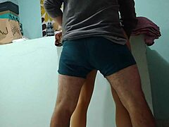 Wow, fat old guy fucks curvy stepsister with big ass!