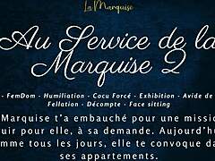 Au Service De La Marquise 2 French Femdom Joi