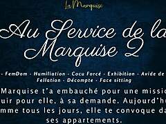 Au Service De La Marquise 2 French Femdom Joi