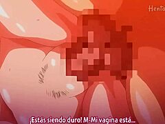 How does she manipulate with big tits?