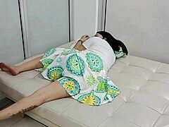 Stepsiblings share intimate oral moments