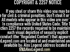 BJ diva Kristina Rose can't stop devouring Alex Legend's hard cock