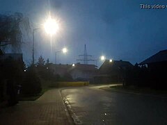 Outdoor tranny body BDSM session 😈 in public