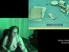 brunette bbw with big tits and ass plays naked at lake house part 4