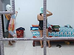 i love horny housewives groping tits and asses while working