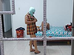 i love horny housewives groping tits and asses while working