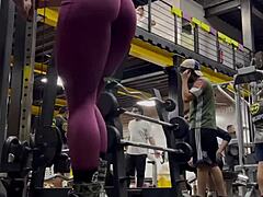 Watch Her Train with Big Tits and Ass