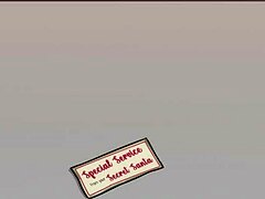 Christmas Blowjob Leading To Intense Cumshot