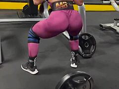 Watch Her Train with Big Tits and Ass